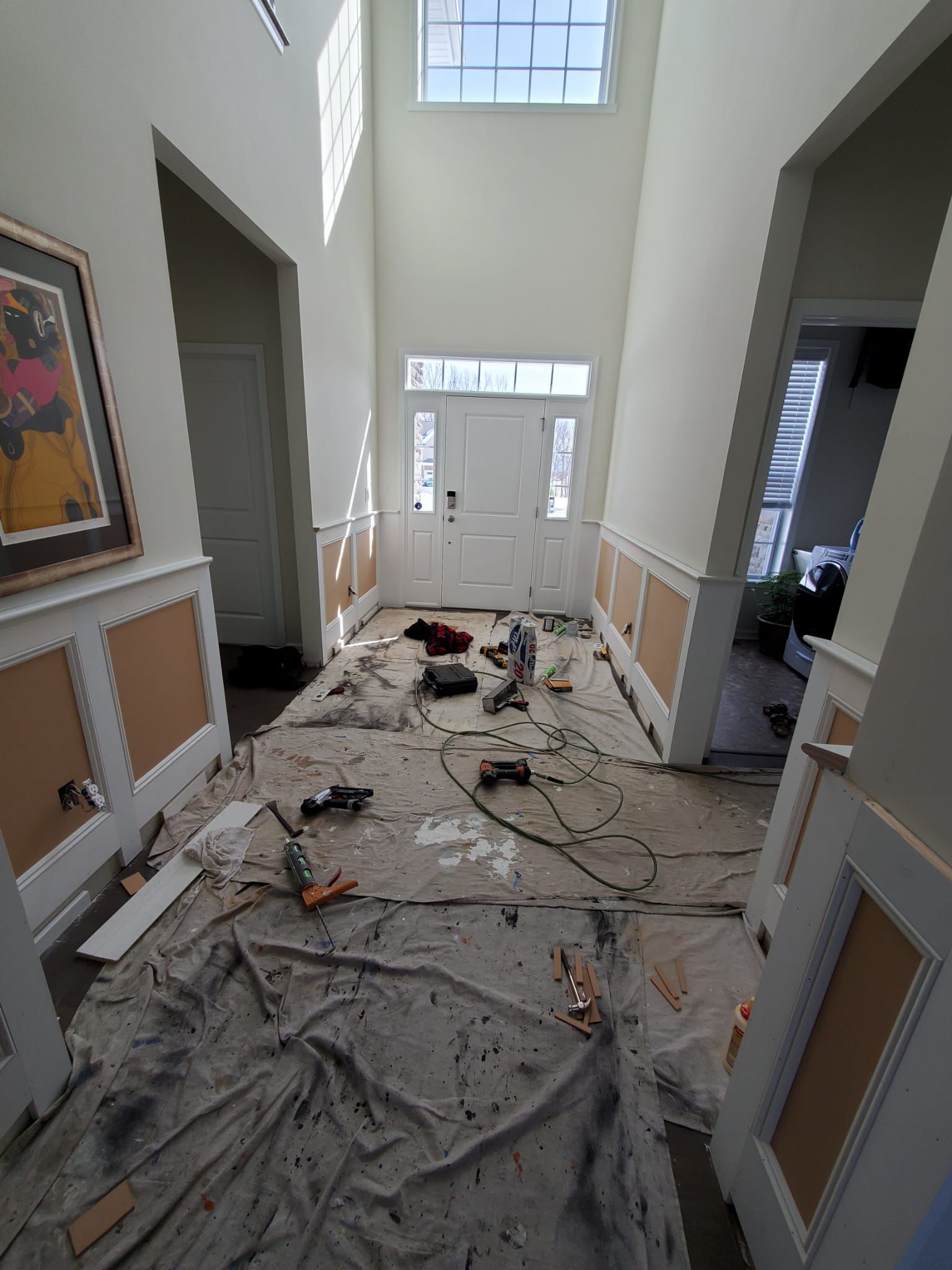 Kitchen upgrade and cabinet installation